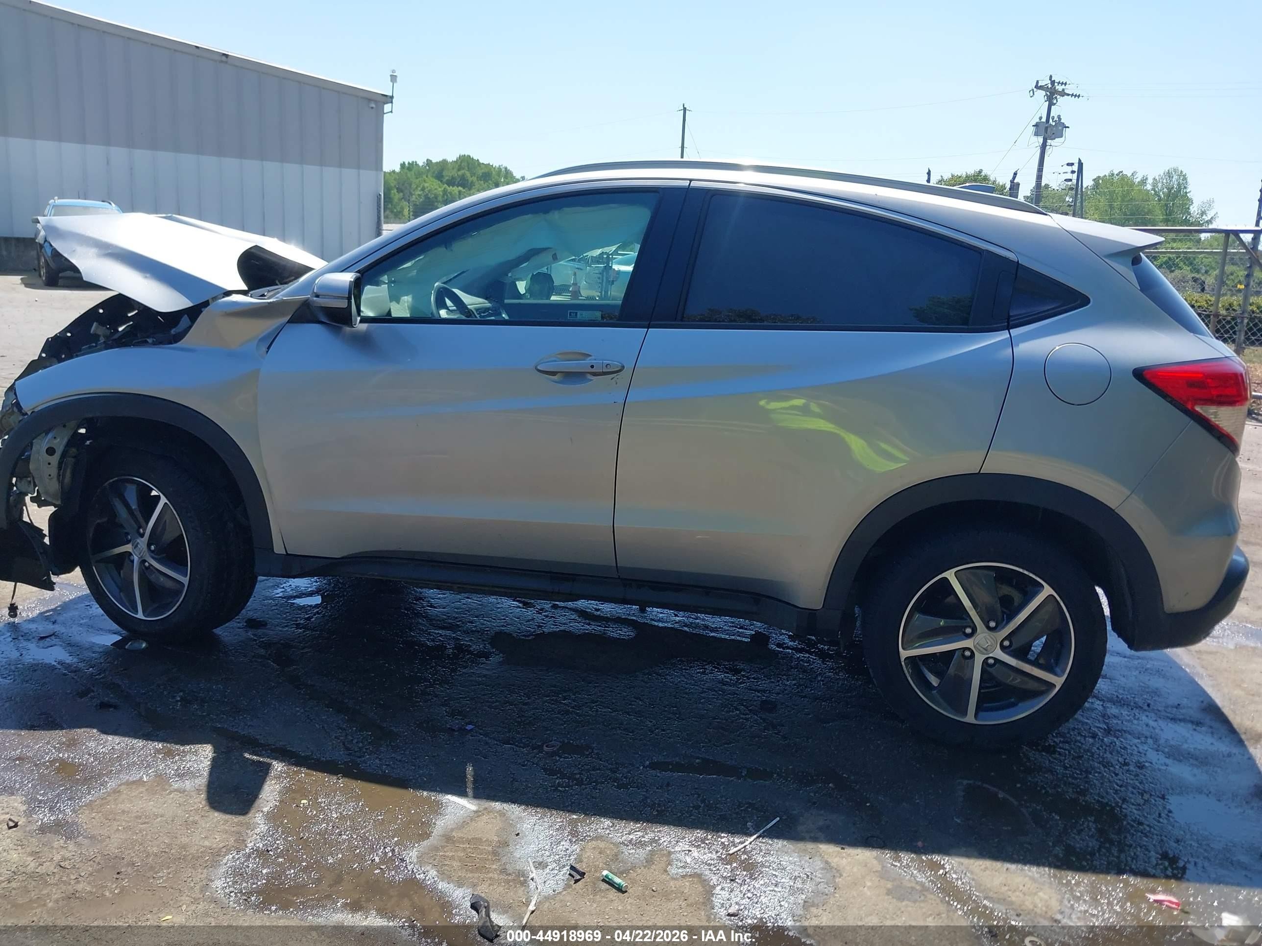2022 Honda Hr-v Awd Ex Серебряный vin: 3CZRU6H56NM755263