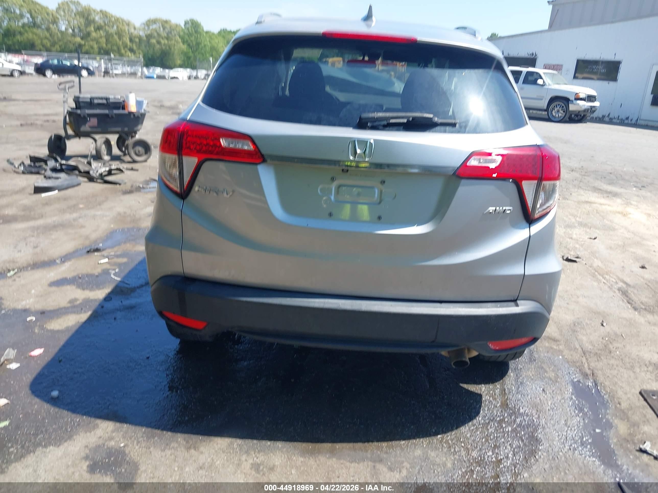 2022 Honda Hr-v Awd Ex Серебряный vin: 3CZRU6H56NM755263
