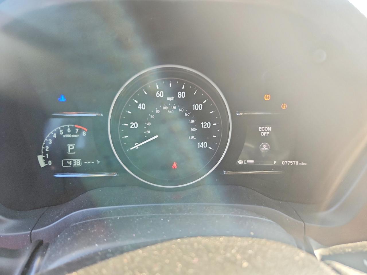 2019 Honda Hr-v Ex Gray vin: 3CZRU6H57KM714023