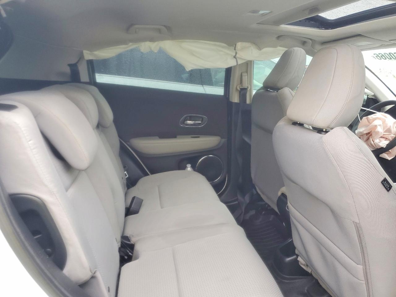 2019 Honda Hr-v Ex White vin: 3CZRU6H57KM719772