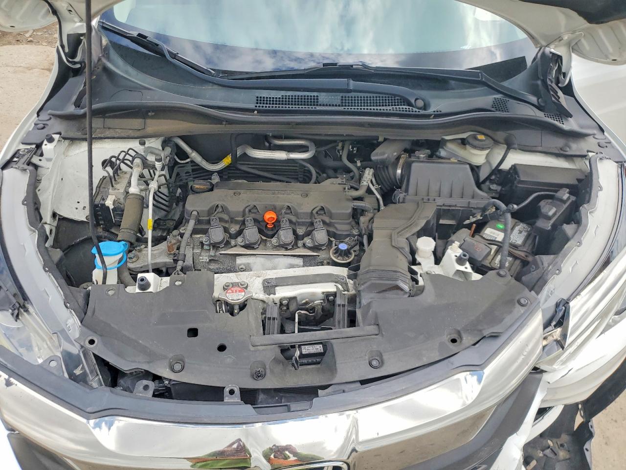 2019 Honda Hr-v Ex White vin: 3CZRU6H57KM719772