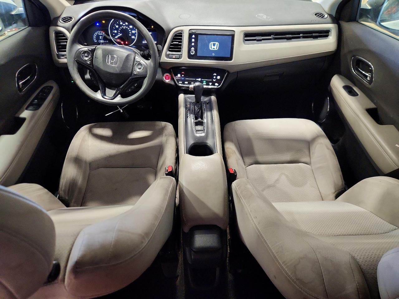 2019 Honda Hr-v Ex White vin: 3CZRU6H58KM718940
