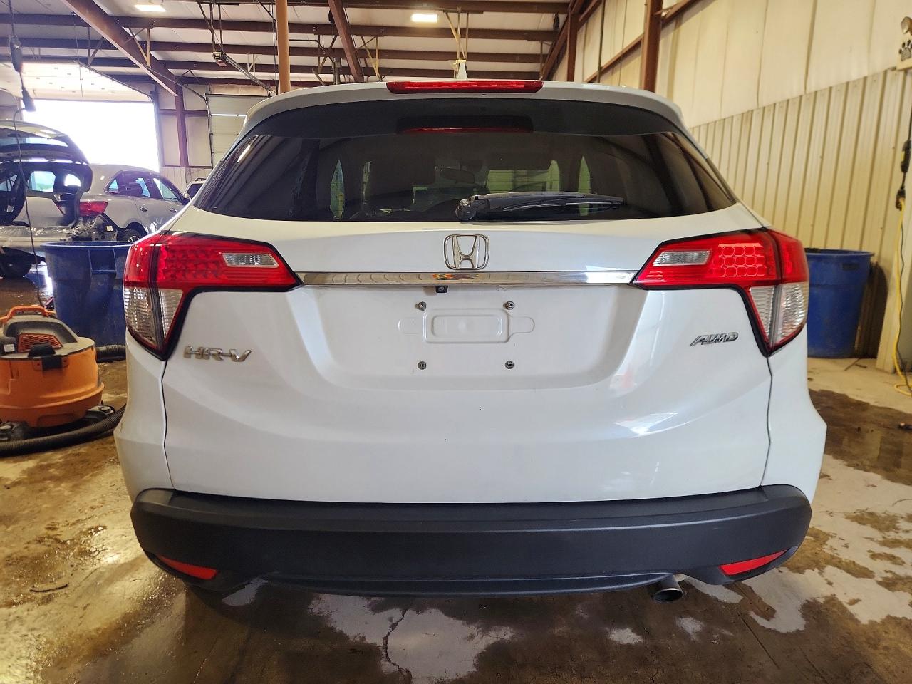 2019 Honda Hr-v Ex White vin: 3CZRU6H58KM718940