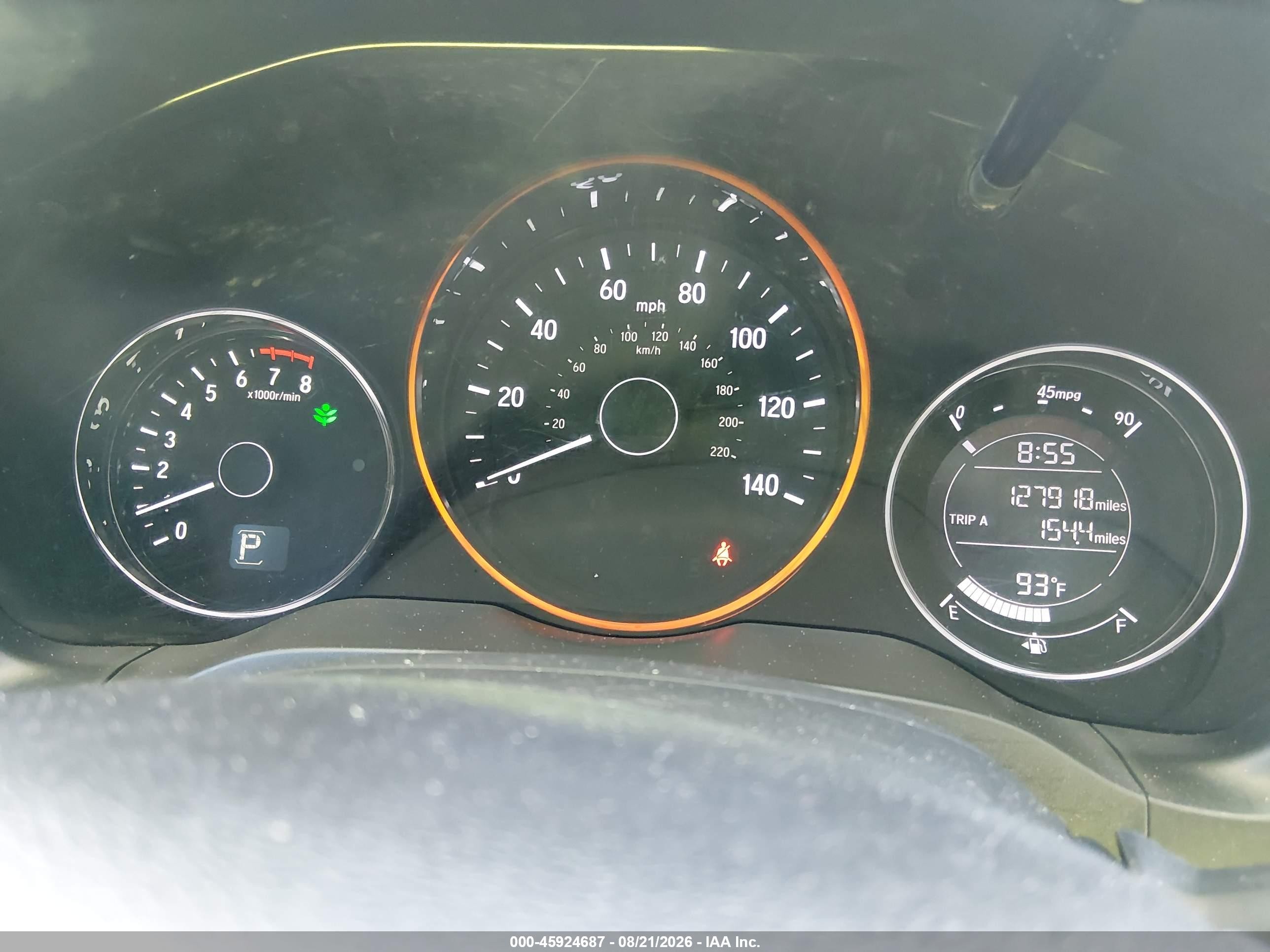 2016 Honda Hr-v Ex Silver vin: 3CZRU6H59GM705248