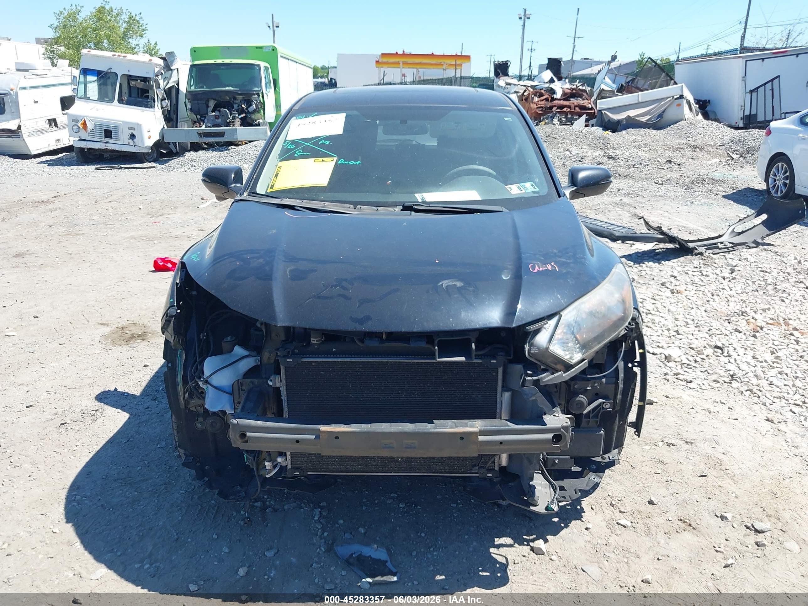 2018 Honda Hr-v Ex Black vin: 3CZRU6H59JM727967