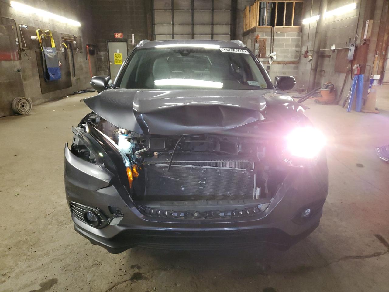 2019 Honda Hr-v Ex Charcoal vin: 3CZRU6H59KM737156