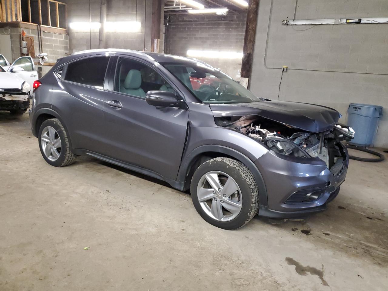 2019 Honda Hr-v Ex Charcoal vin: 3CZRU6H59KM737156