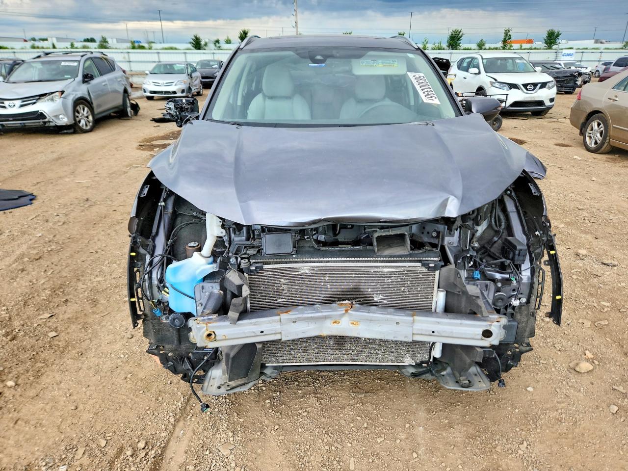 2020 Honda Hr-v Ex Gray vin: 3CZRU6H59LM701890