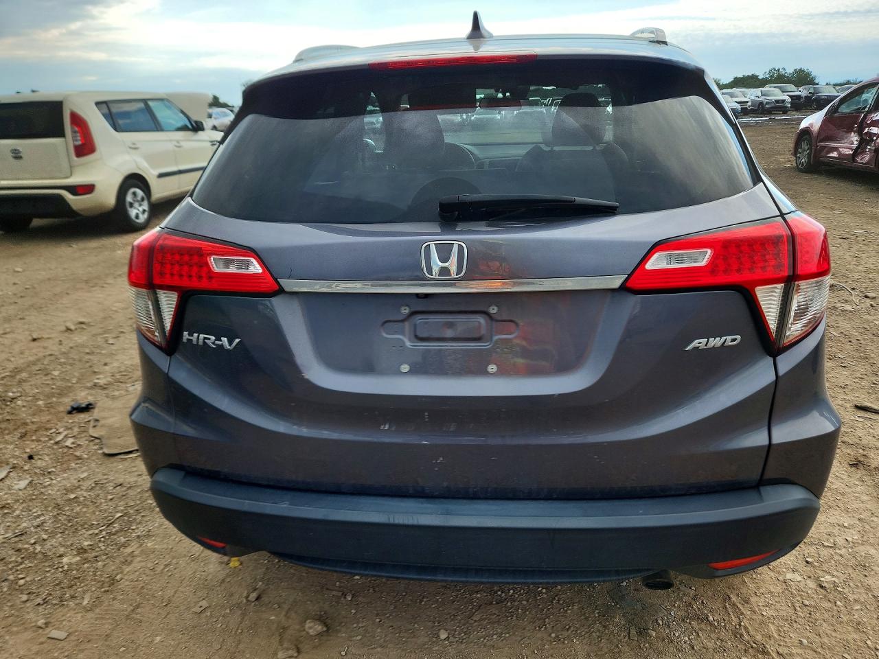 2020 Honda Hr-v Ex Gray vin: 3CZRU6H59LM701890