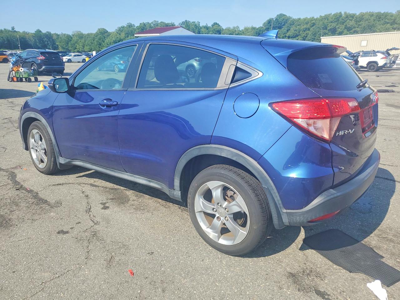 2017 Honda Hr-v Ex Синий vin: 3CZRU6H5XHM701369
