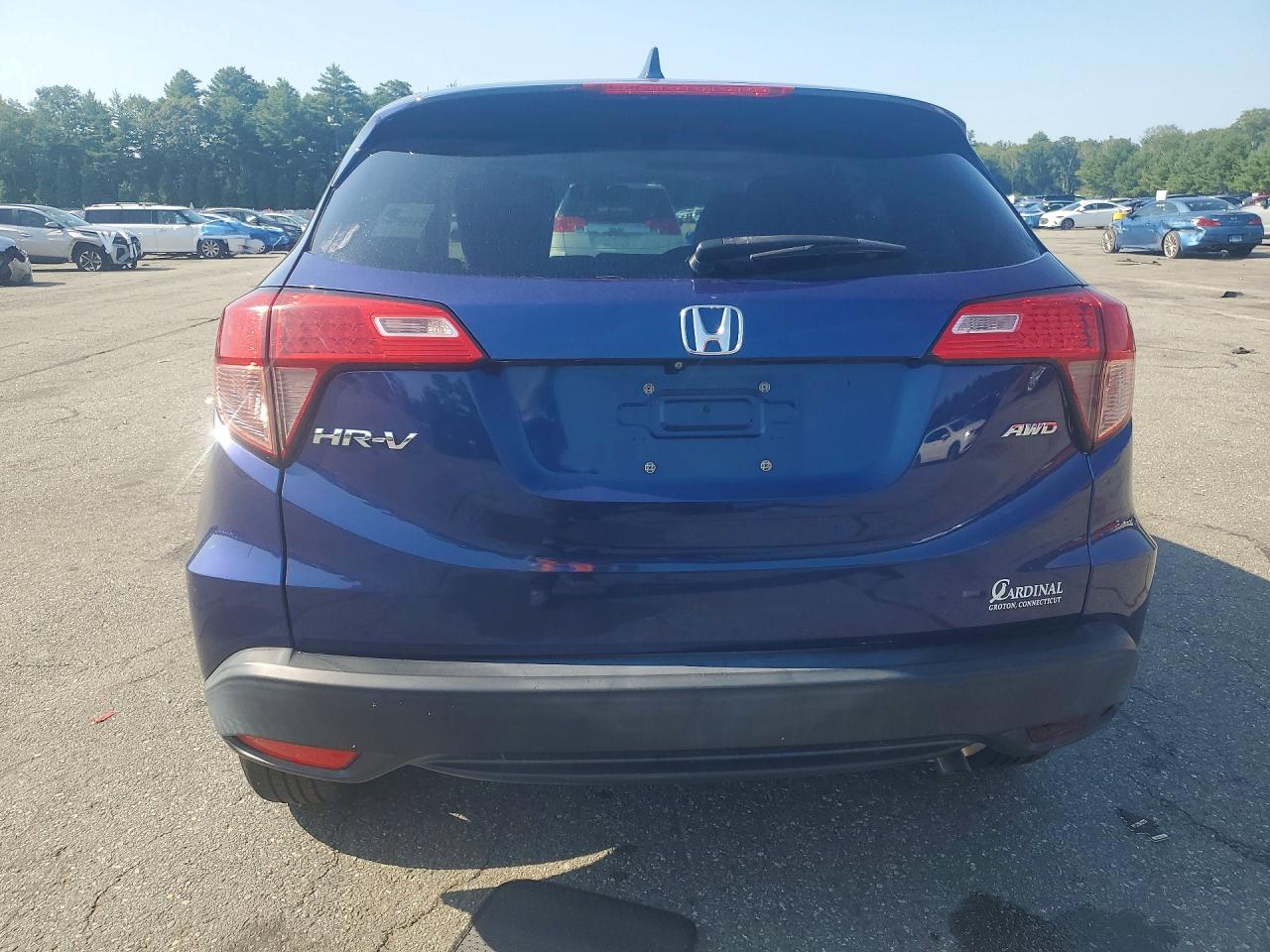 2017 Honda Hr-v Ex Синий vin: 3CZRU6H5XHM701369
