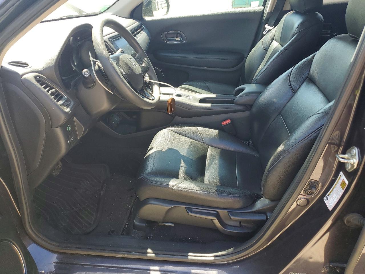 2017 Honda Hr-v Ex Black vin: 3CZRU6H5XHM710637