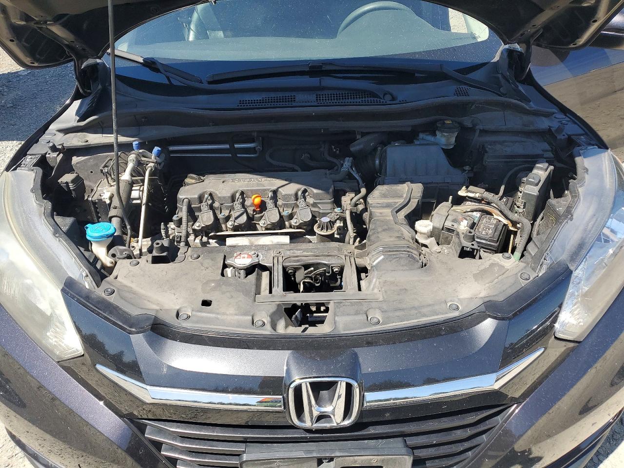 2017 Honda Hr-v Ex Black vin: 3CZRU6H5XHM710637