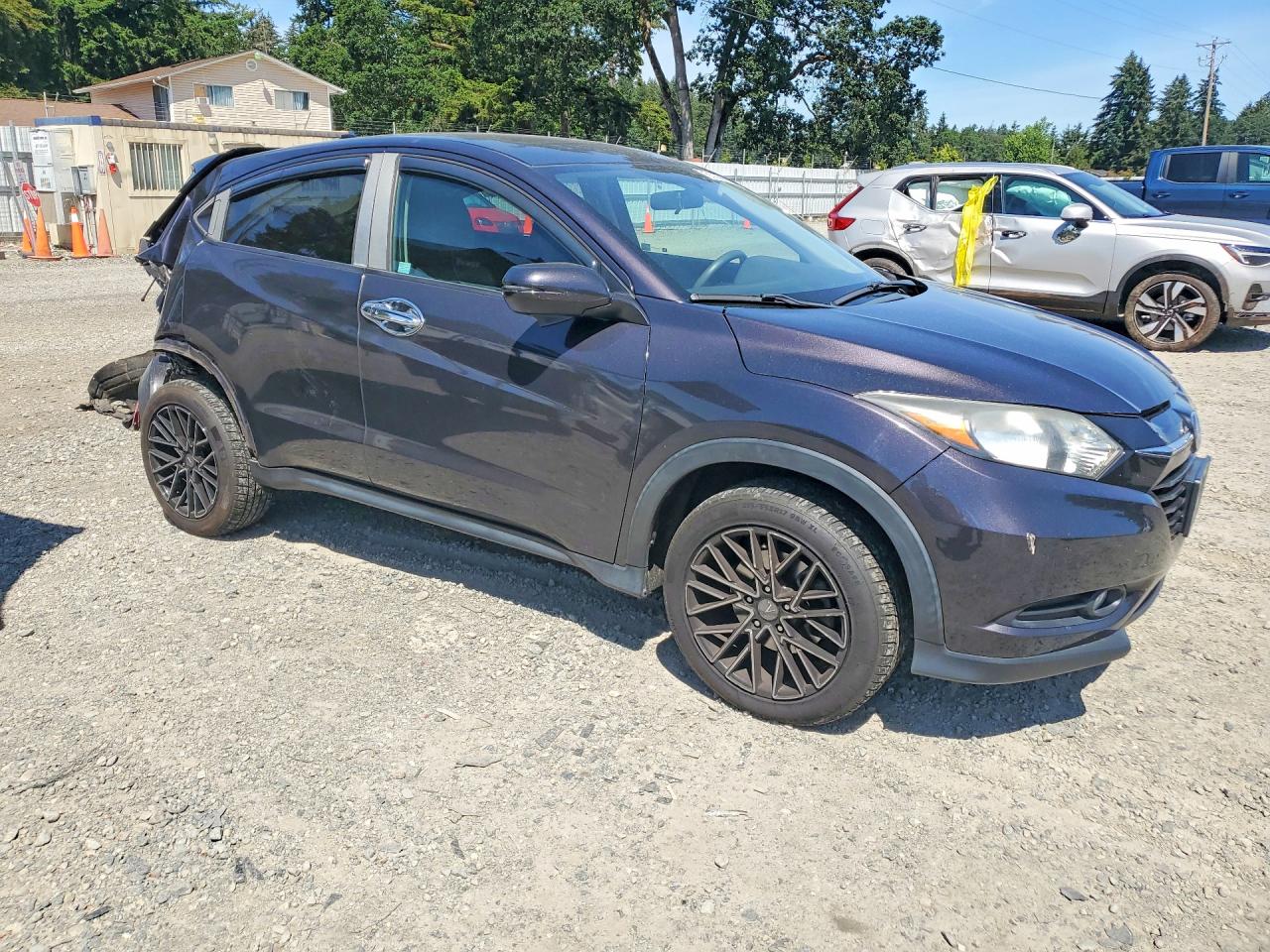 2017 Honda Hr-v Ex Black vin: 3CZRU6H5XHM710637