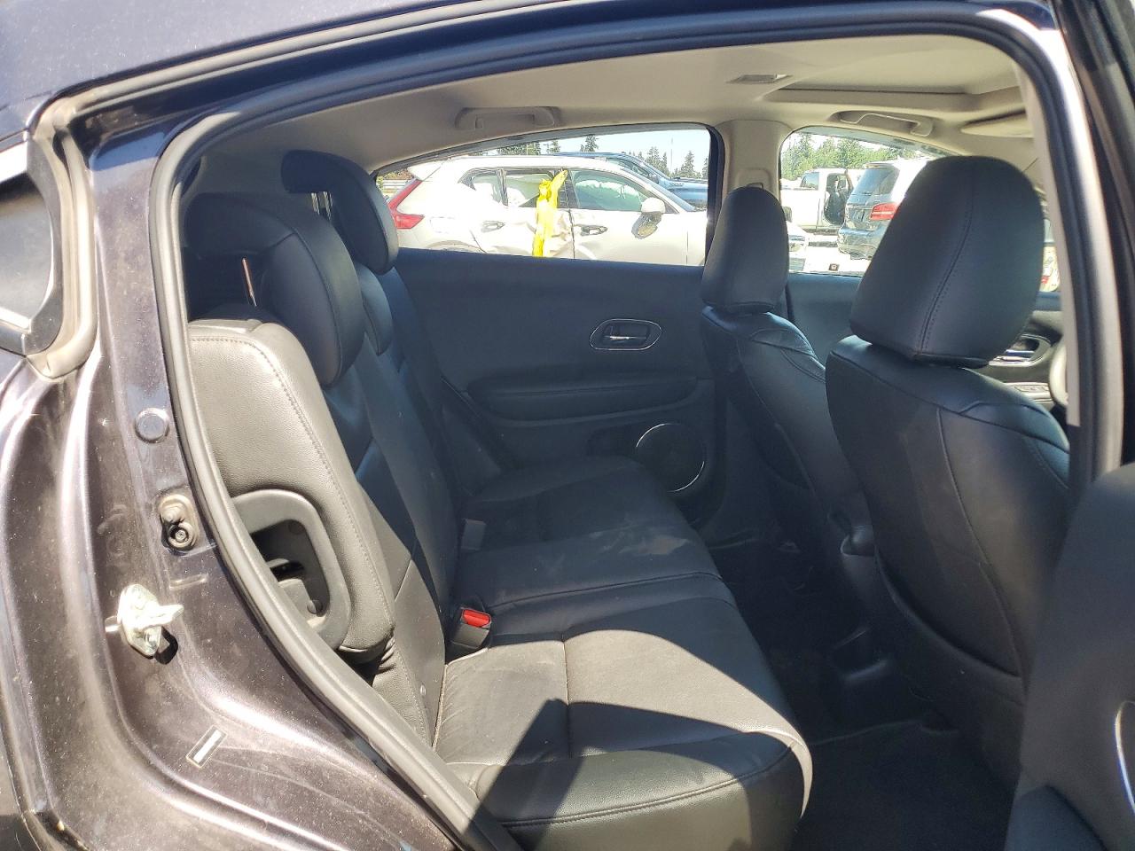 2017 Honda Hr-v Ex Black vin: 3CZRU6H5XHM710637