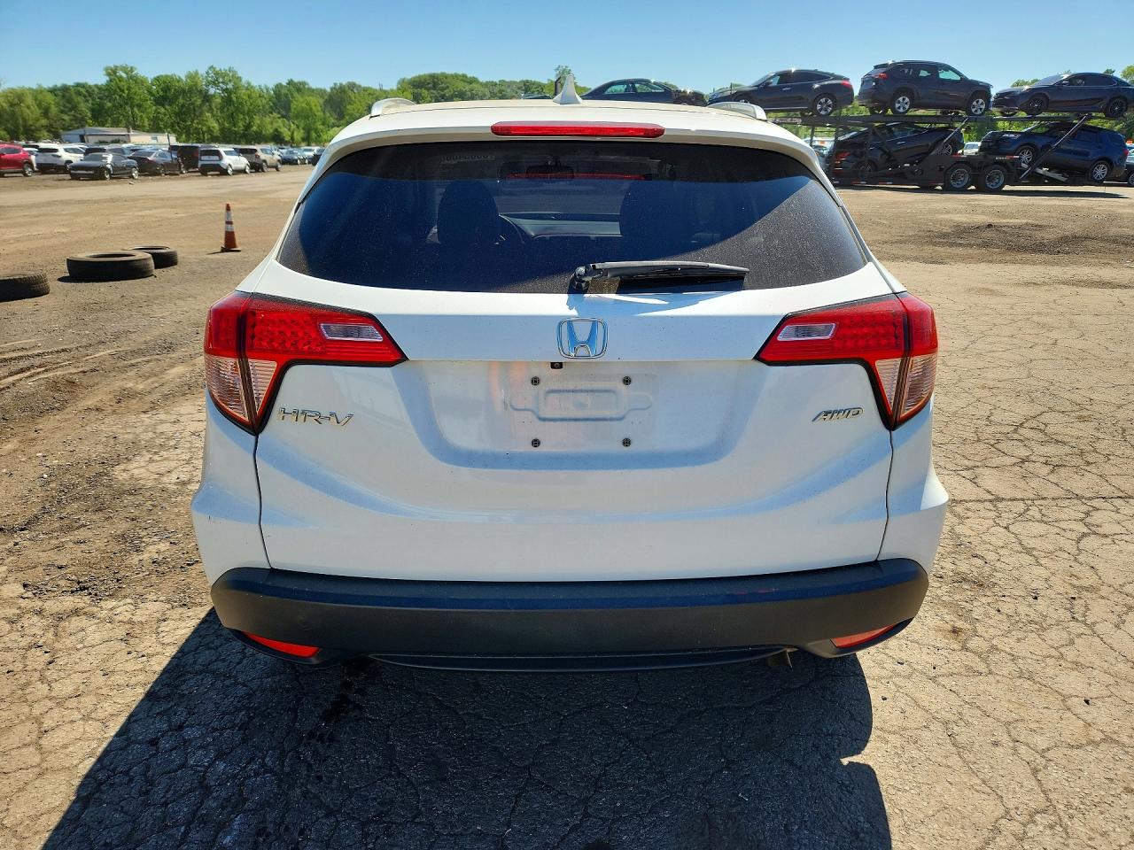 2016 Honda Hr-v Exl Белый vin: 3CZRU6H70GM729360