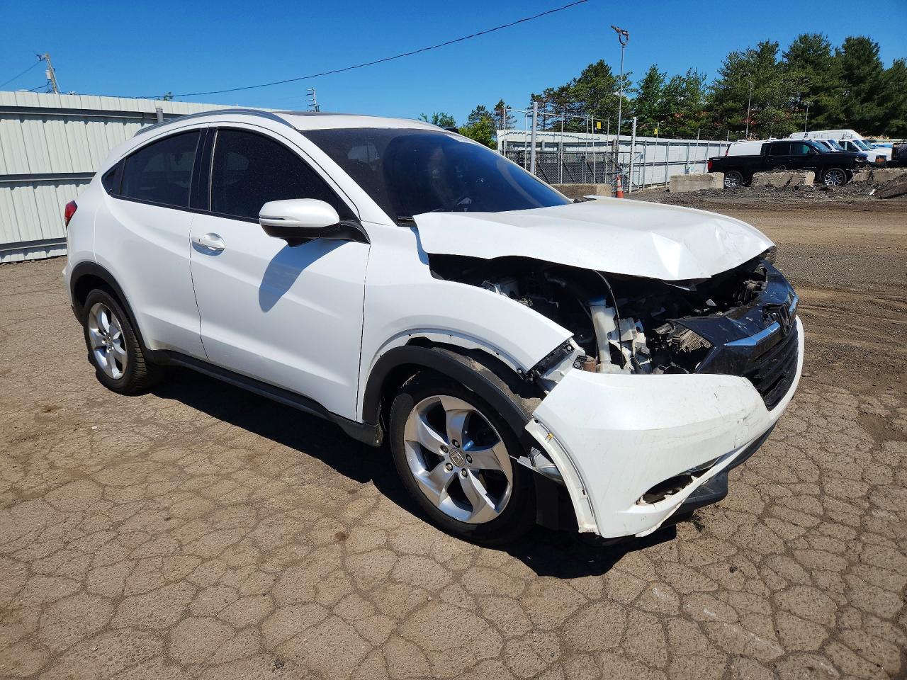 2016 Honda Hr-v Exl Белый vin: 3CZRU6H70GM729360