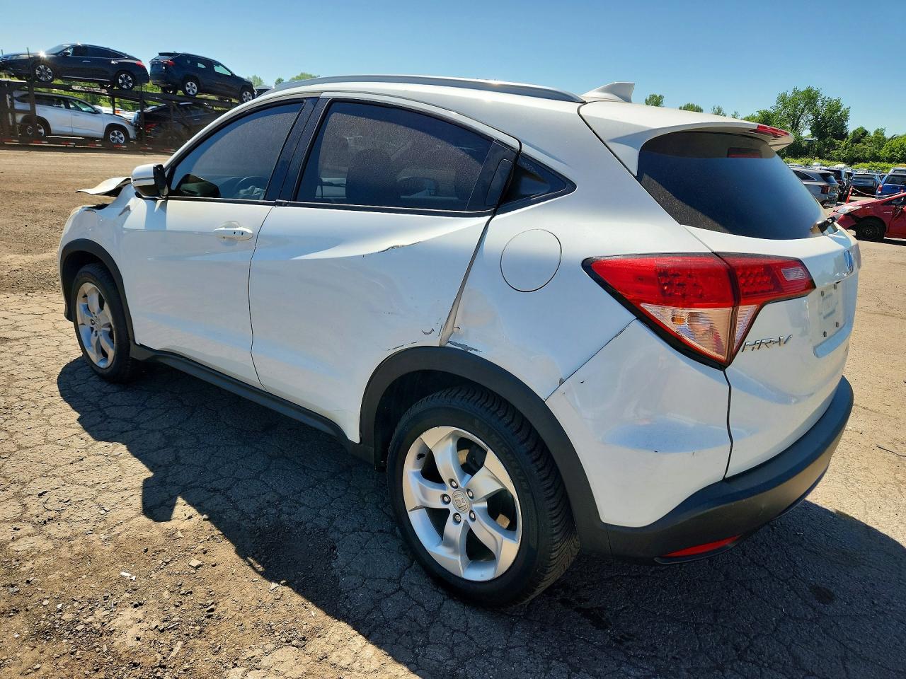 2016 Honda Hr-v Exl Белый vin: 3CZRU6H70GM729360
