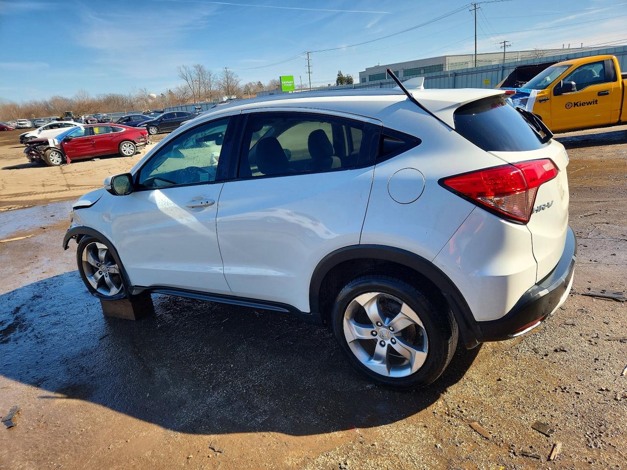 2016 Honda Hr-v Exl White vin: 3CZRU6H71GM764909