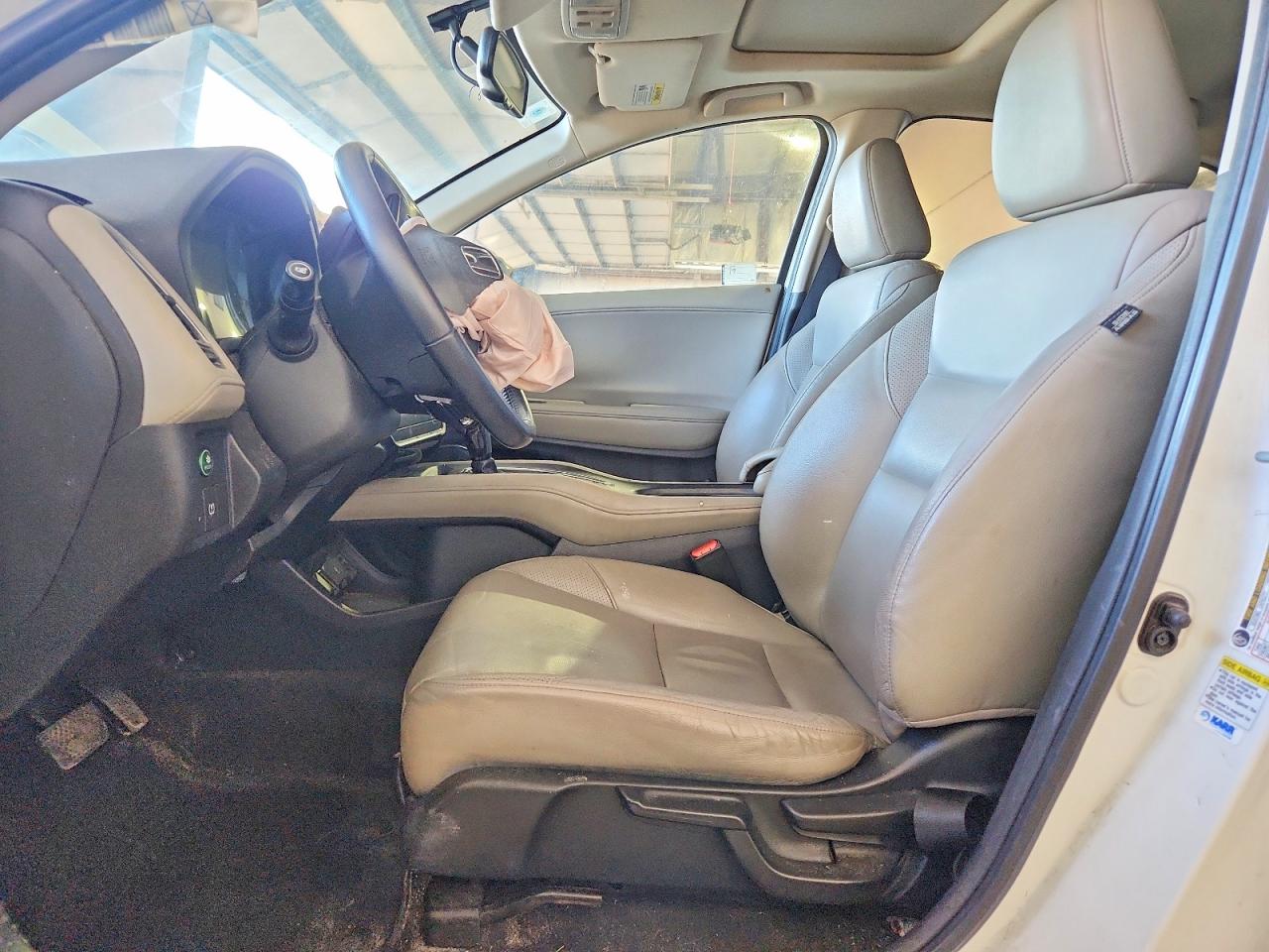 2016 Honda Hr-v Exl White vin: 3CZRU6H71GM764909