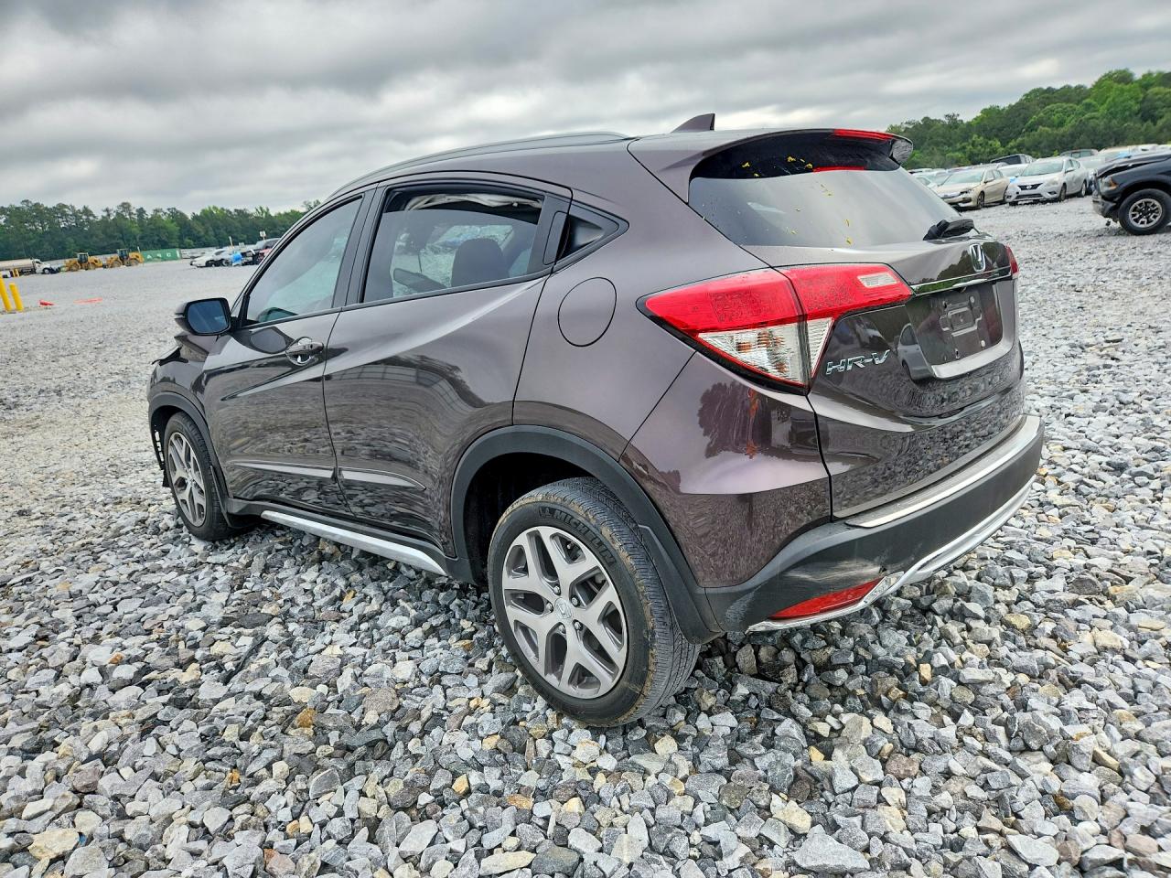 2019 Honda Hr-v Exl Maroon vin: 3CZRU6H71KM716982