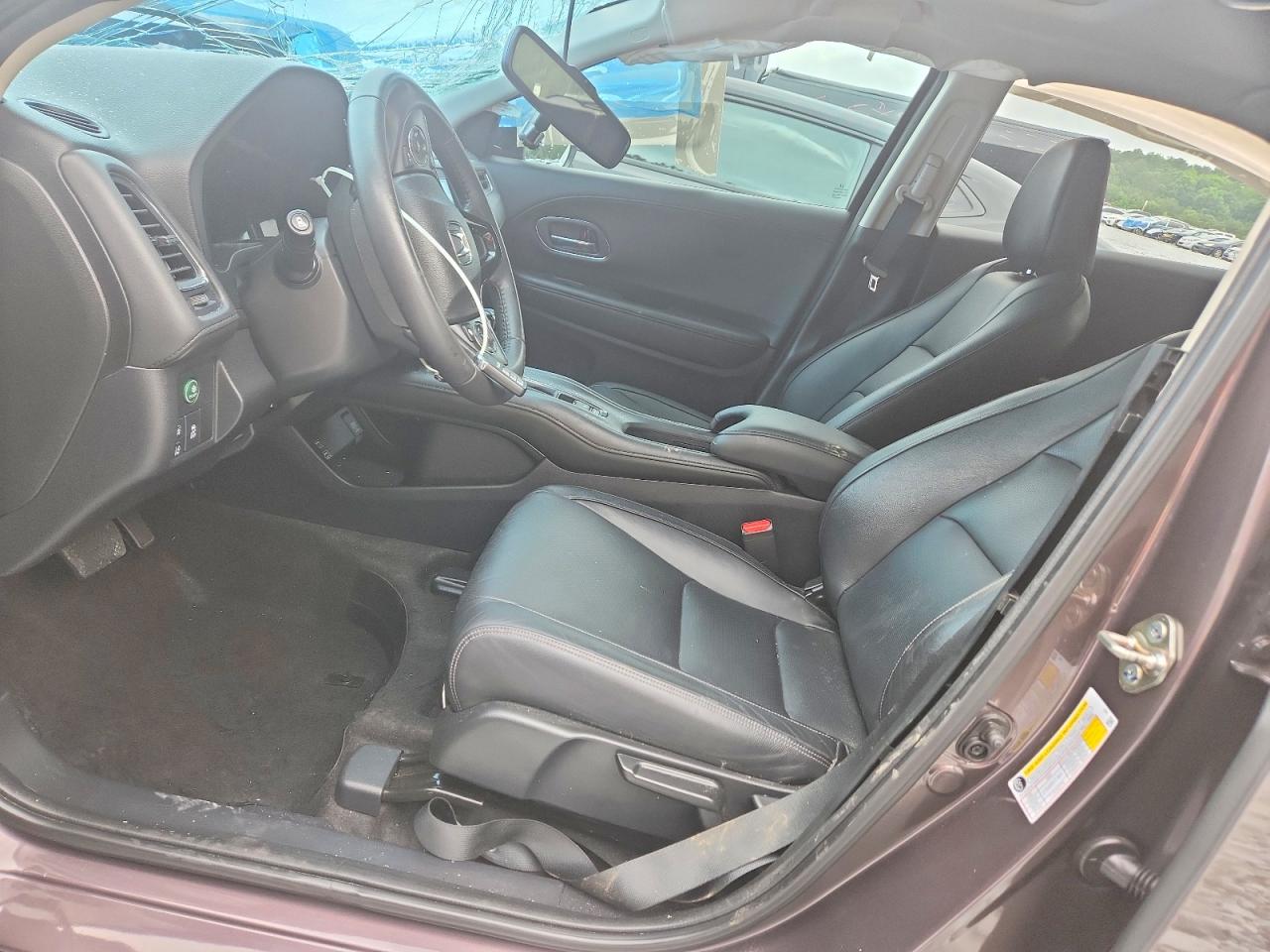 2019 Honda Hr-v Exl Maroon vin: 3CZRU6H71KM716982