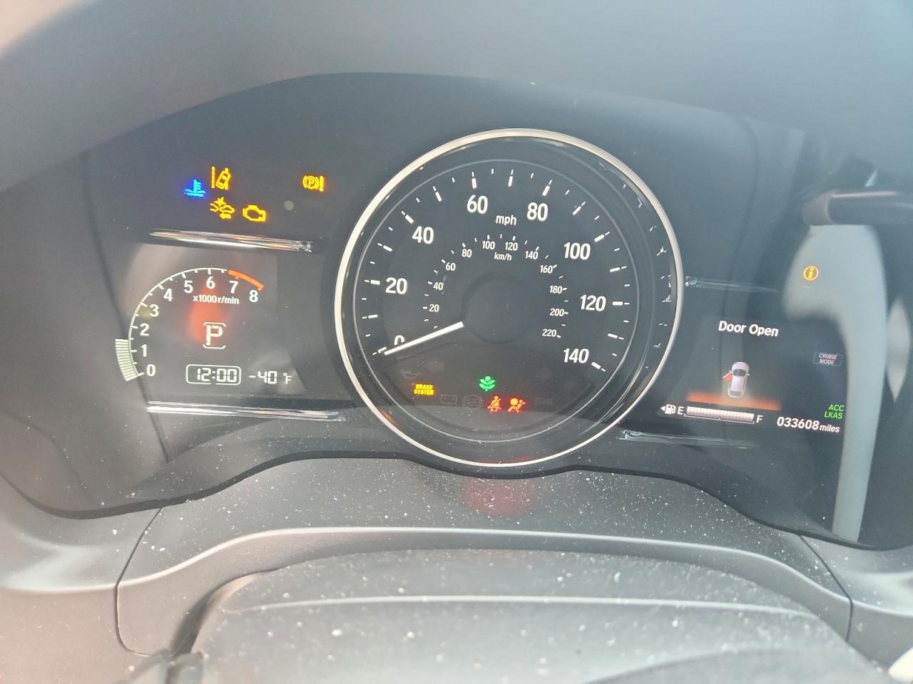 2019 Honda Hr-v Exl Maroon vin: 3CZRU6H71KM716982