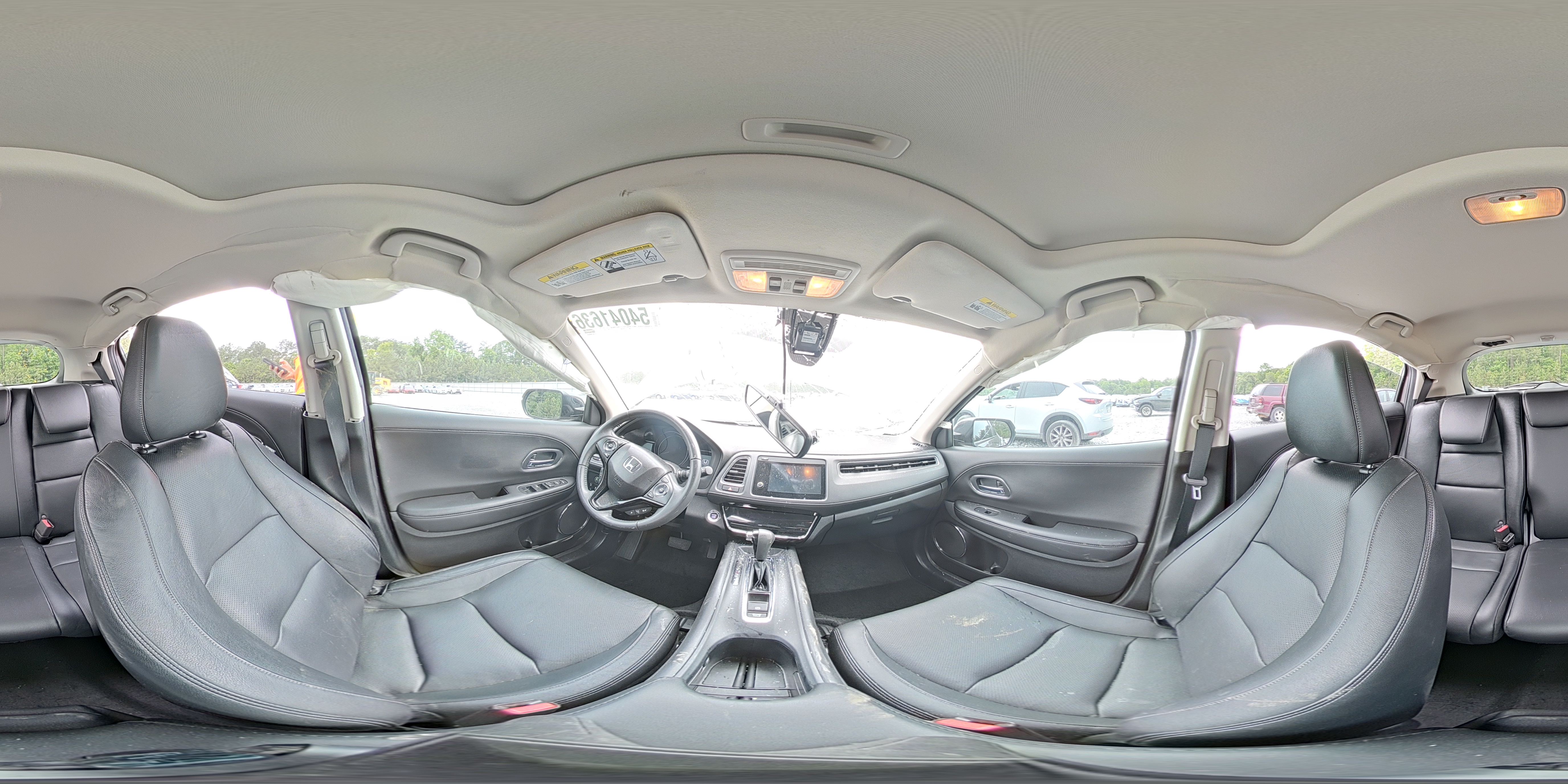 2019 Honda Hr-v Exl Maroon vin: 3CZRU6H71KM716982