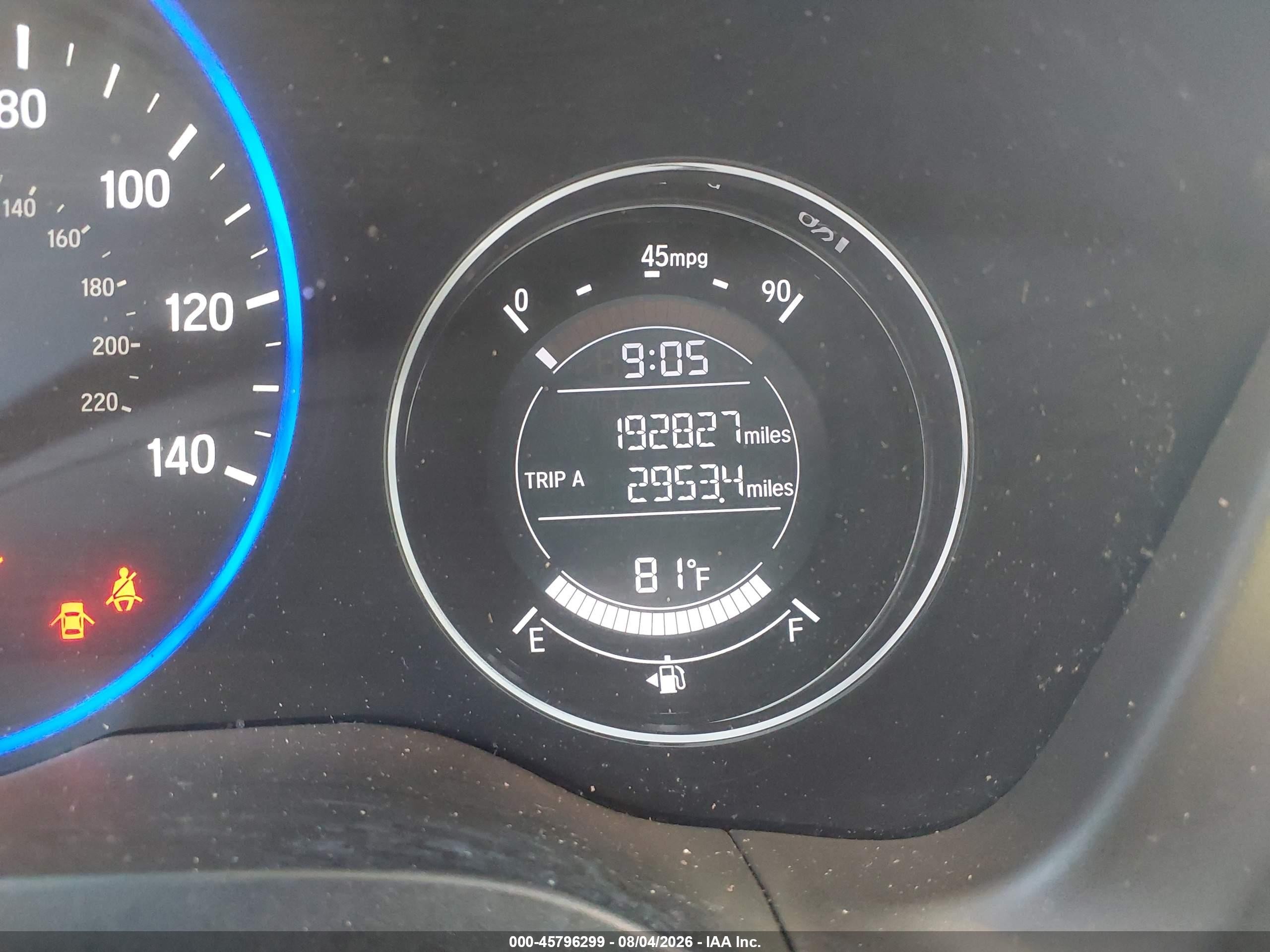 2016 Honda Hr-v Ex-l Black vin: 3CZRU6H72GM709871