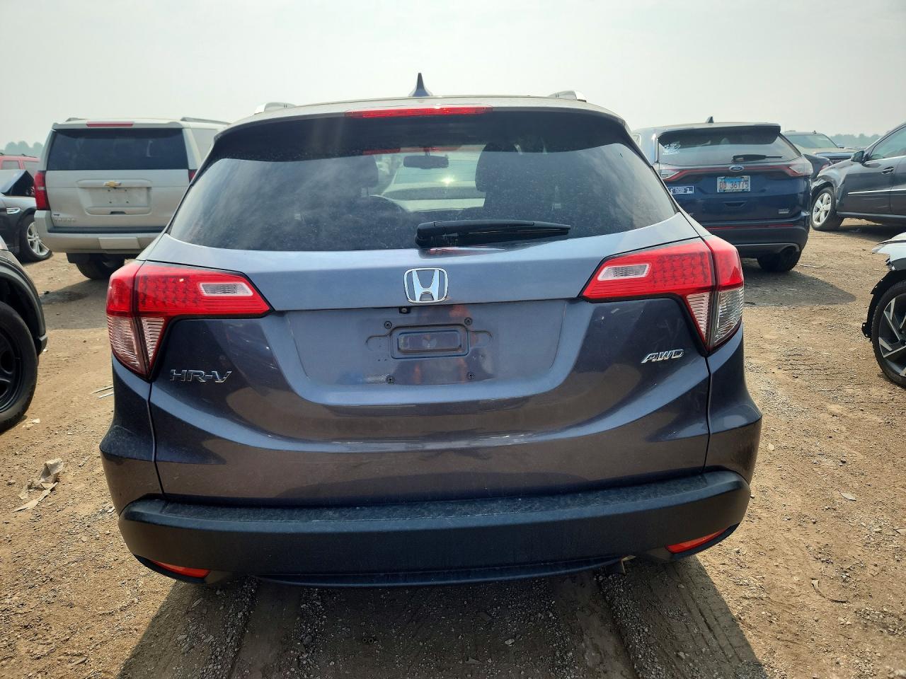 2016 Honda Hr-v Exl Gray vin: 3CZRU6H72GM738450