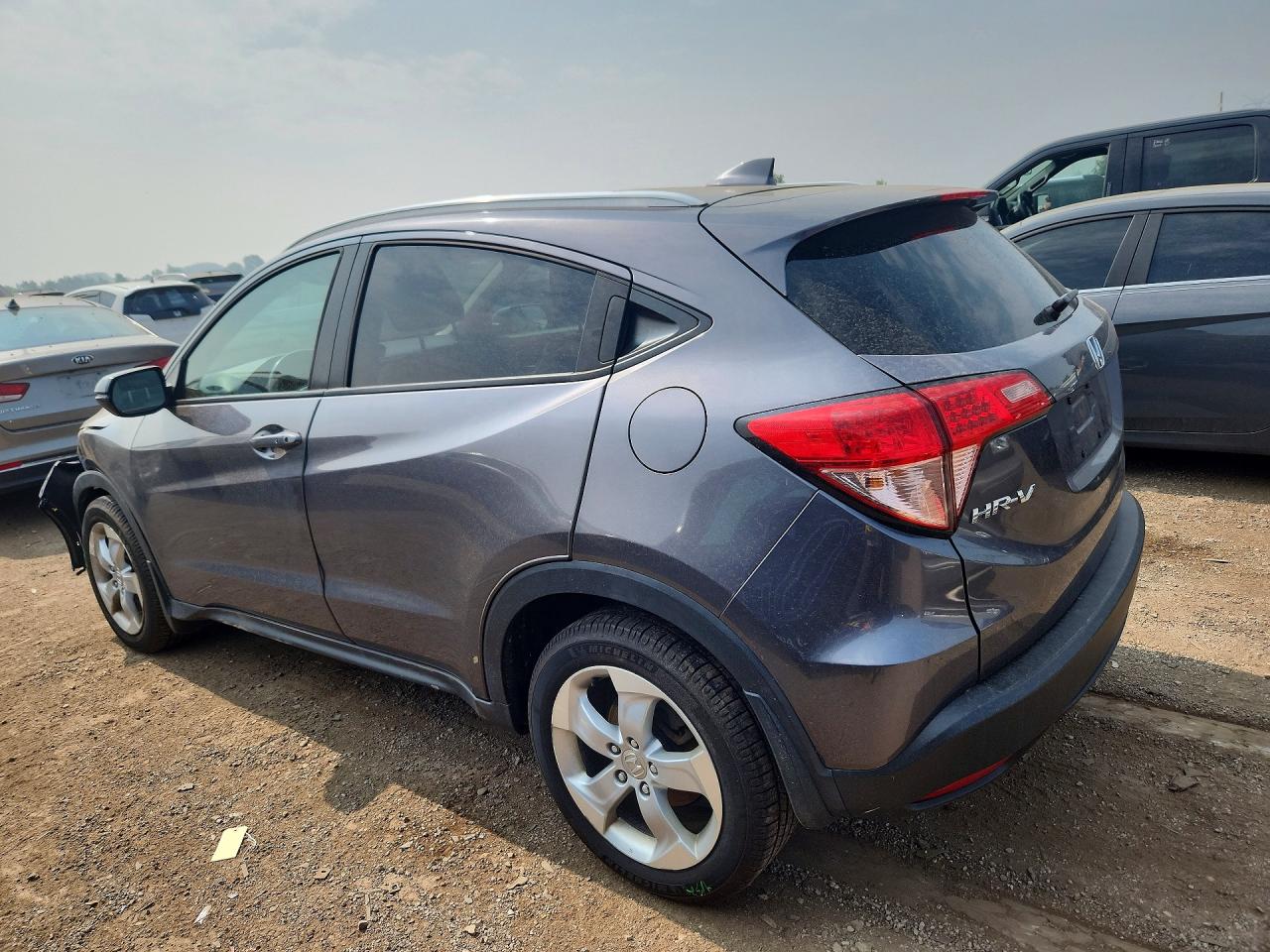 2016 Honda Hr-v Exl Gray vin: 3CZRU6H72GM738450