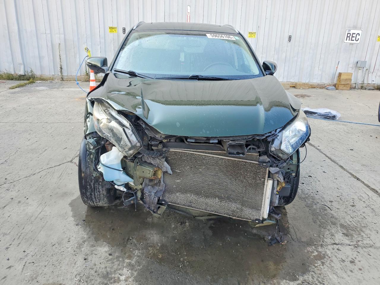 2016 Honda Hr-v Exl Green vin: 3CZRU6H75GM735879