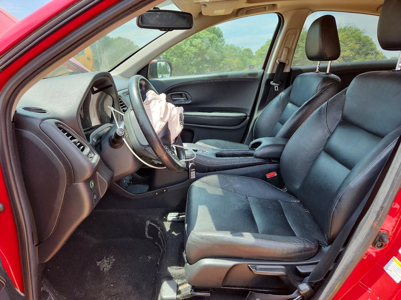 2016 Honda Hr-v Exl Red vin: 3CZRU6H75GM745702