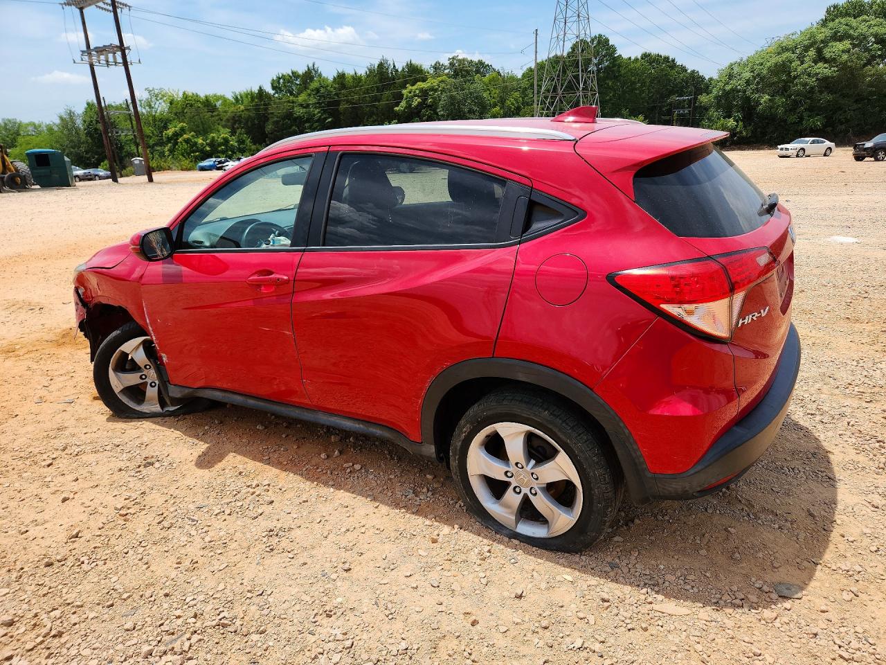 2016 Honda Hr-v Exl Red vin: 3CZRU6H75GM745702