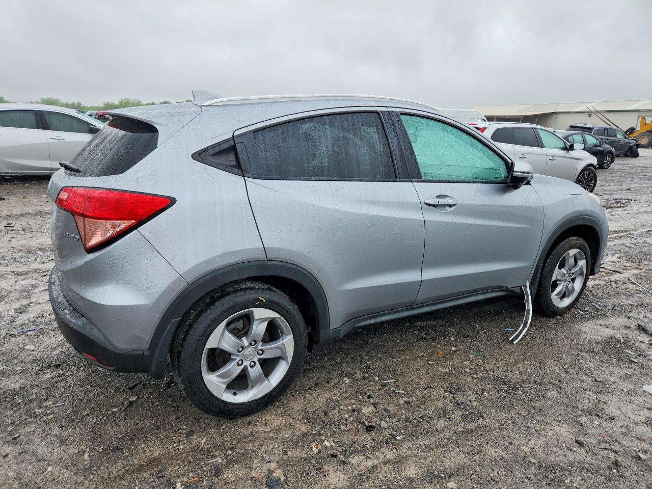 2017 Honda Hr-v Exl Silver vin: 3CZRU6H76HM705629