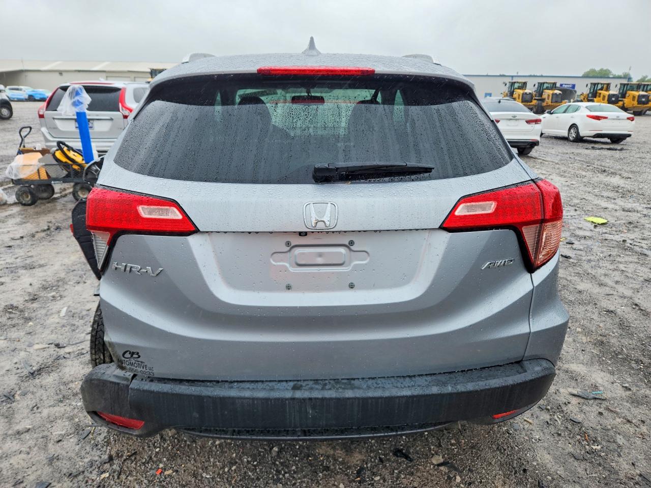 2017 Honda Hr-v Exl Silver vin: 3CZRU6H76HM705629