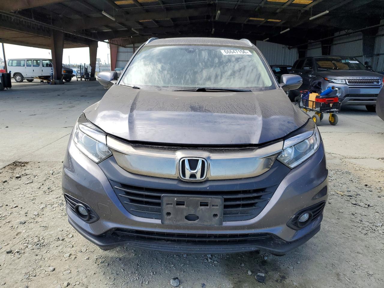 2019 Honda Hr-v Exl Gray vin: 3CZRU6H76KM705170
