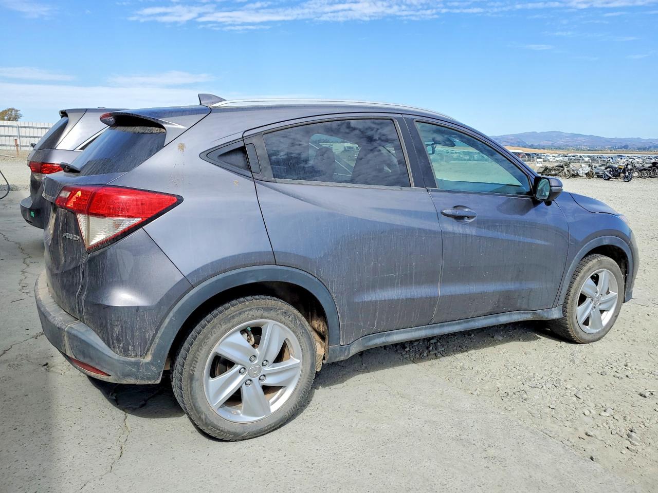 2019 Honda Hr-v Exl Gray vin: 3CZRU6H76KM705170