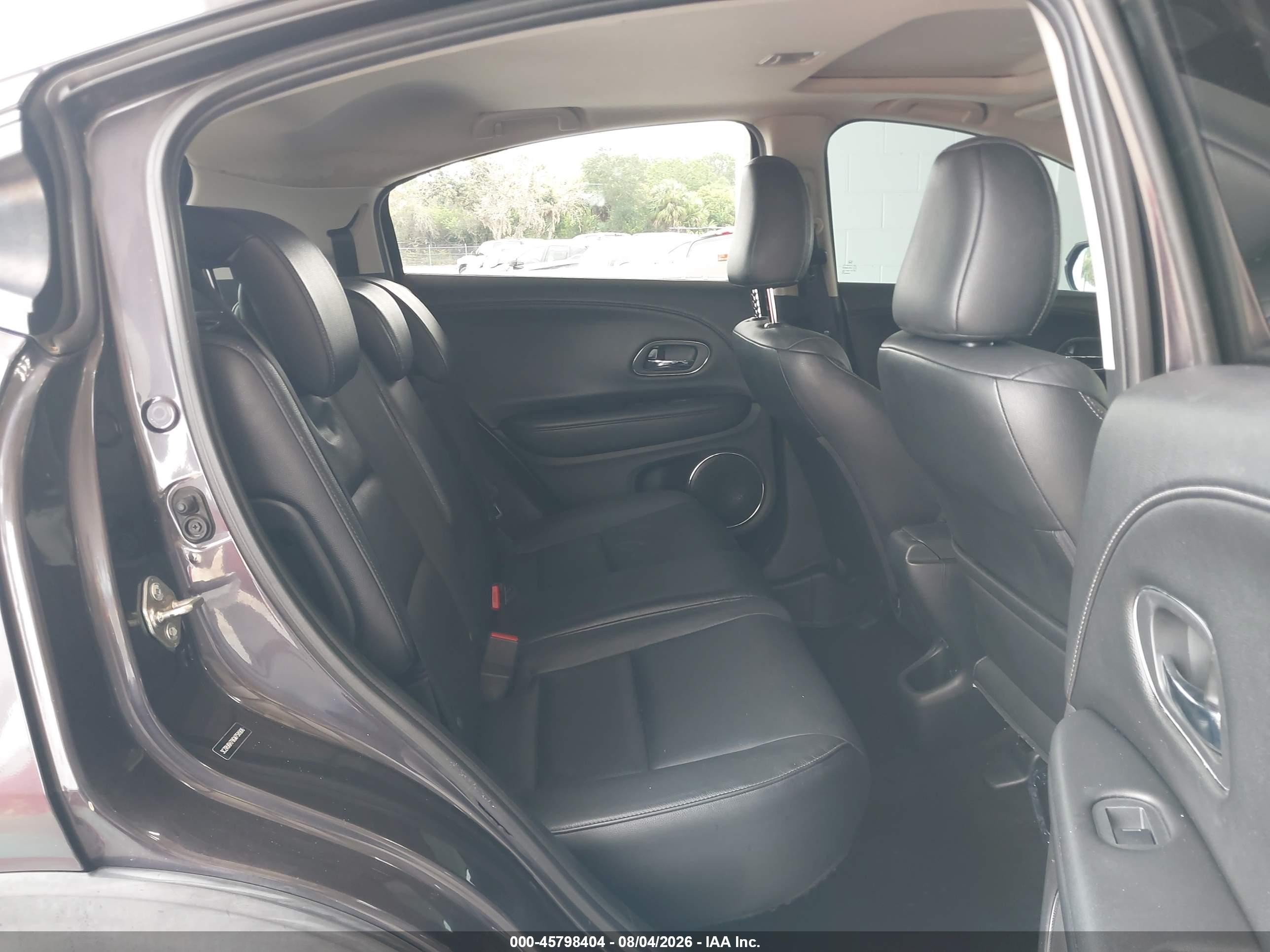 2016 Honda Hr-v Ex-l Gray vin: 3CZRU6H79GM758906