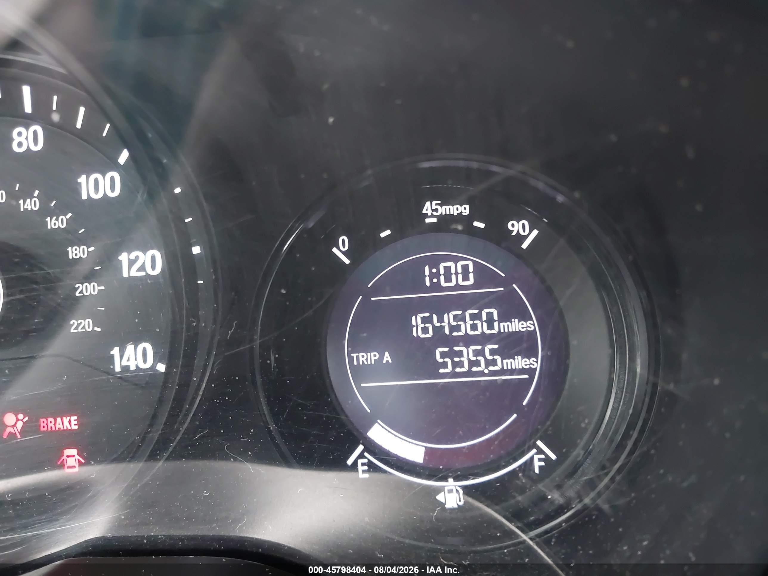 2016 Honda Hr-v Ex-l Gray vin: 3CZRU6H79GM758906