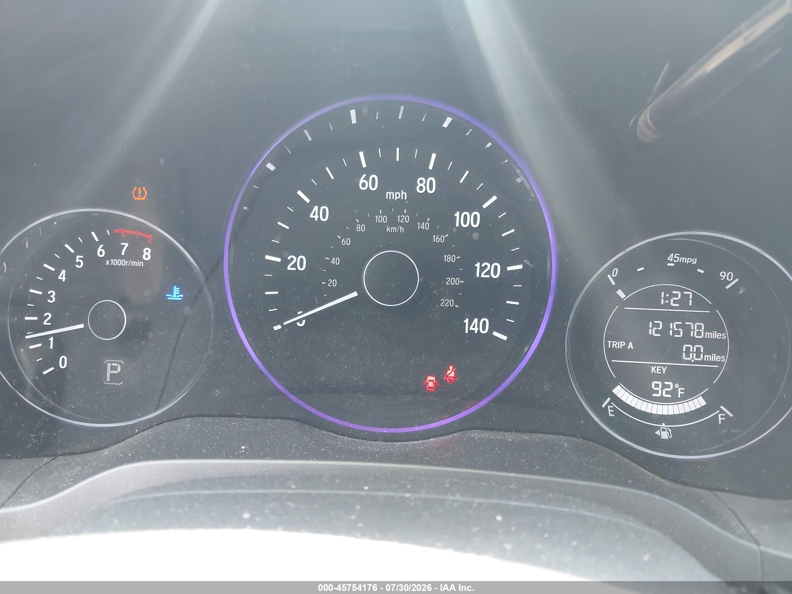 2016 Honda Hr-v Ex-l Gray vin: 3CZRU6H79GM760249