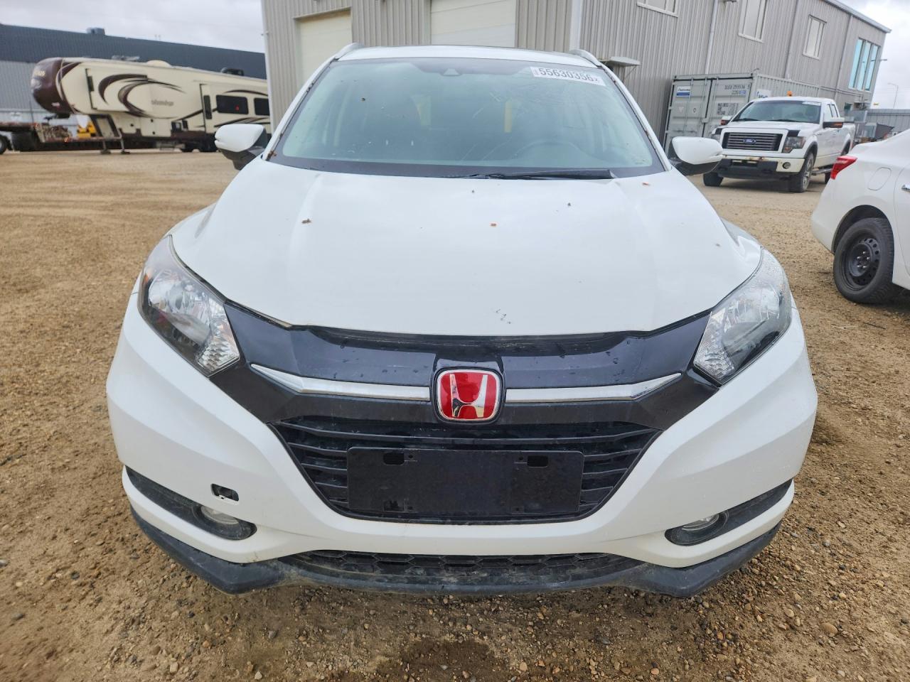 2018 Honda Hr-v Exl White vin: 3CZRU6H7XJM104410