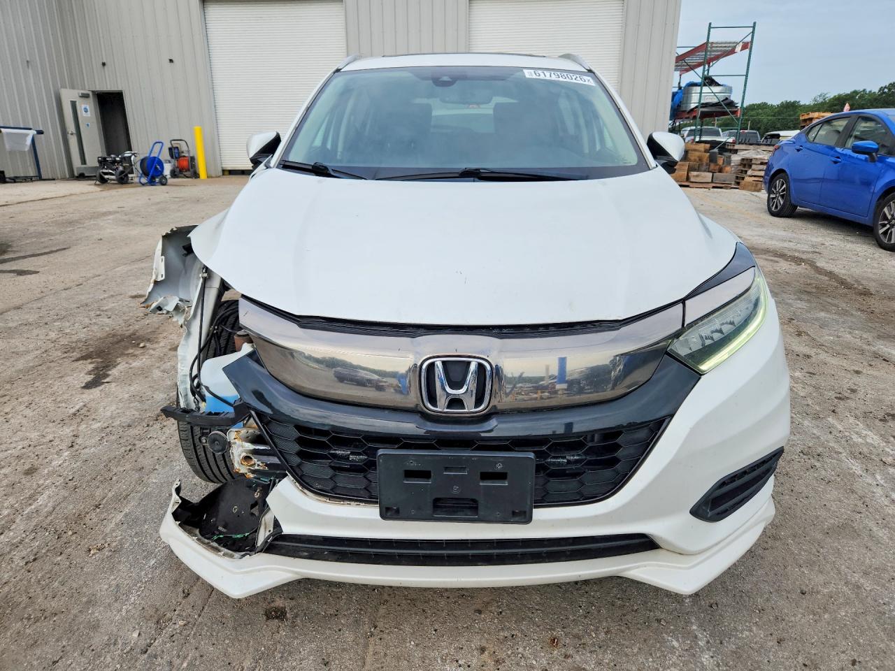 2019 Honda Hr-v Touring White vin: 3CZRU6H99KM712230