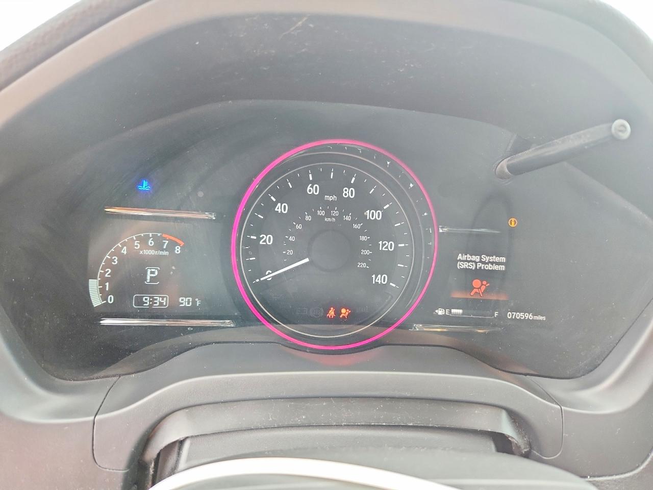2019 Honda Hr-v Touring White vin: 3CZRU6H99KM712230