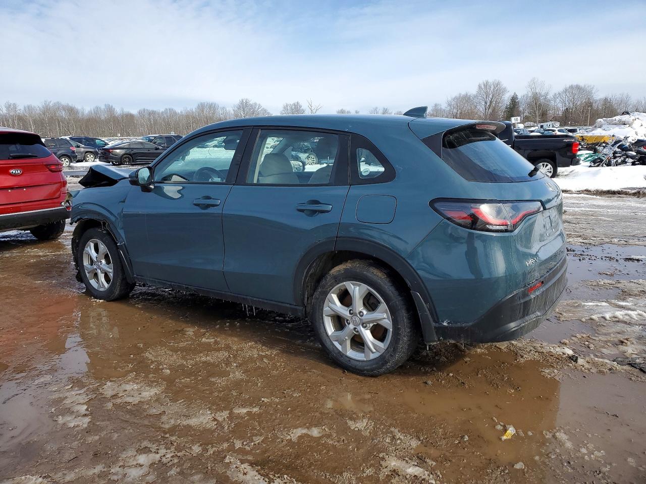2024 Honda Hr-v Lx Blue vin: 3CZRZ1H30RM706763