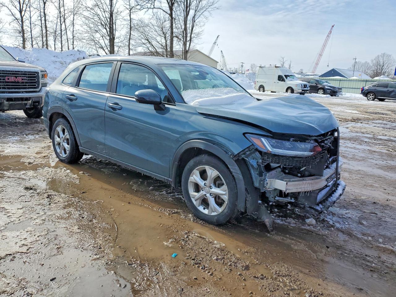 2024 Honda Hr-v Lx Blue vin: 3CZRZ1H30RM706763
