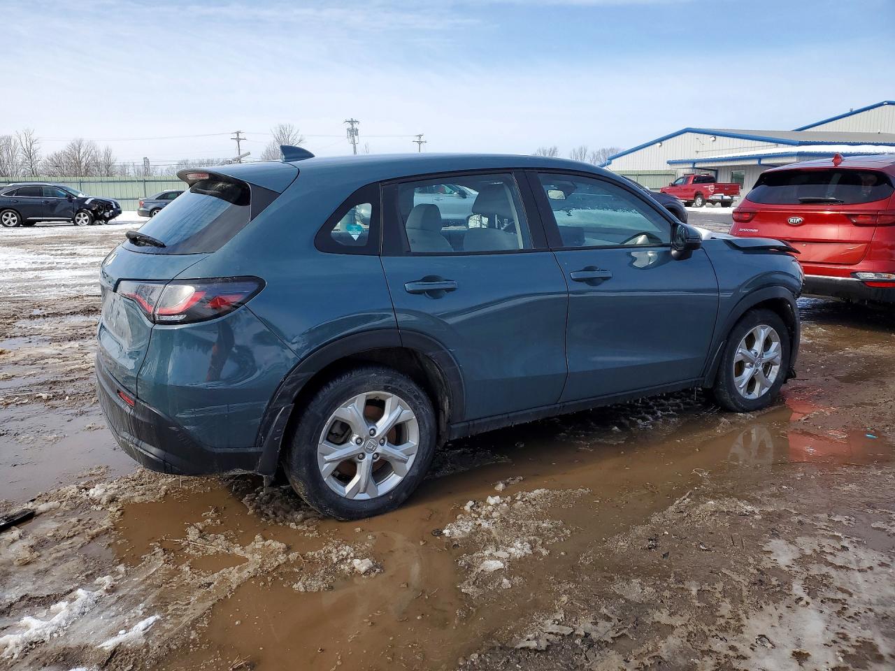 2024 Honda Hr-v Lx Blue vin: 3CZRZ1H30RM706763