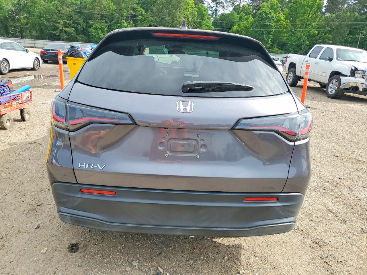 2023 Honda Hr-v Lx Gray vin: 3CZRZ1H34PM717830
