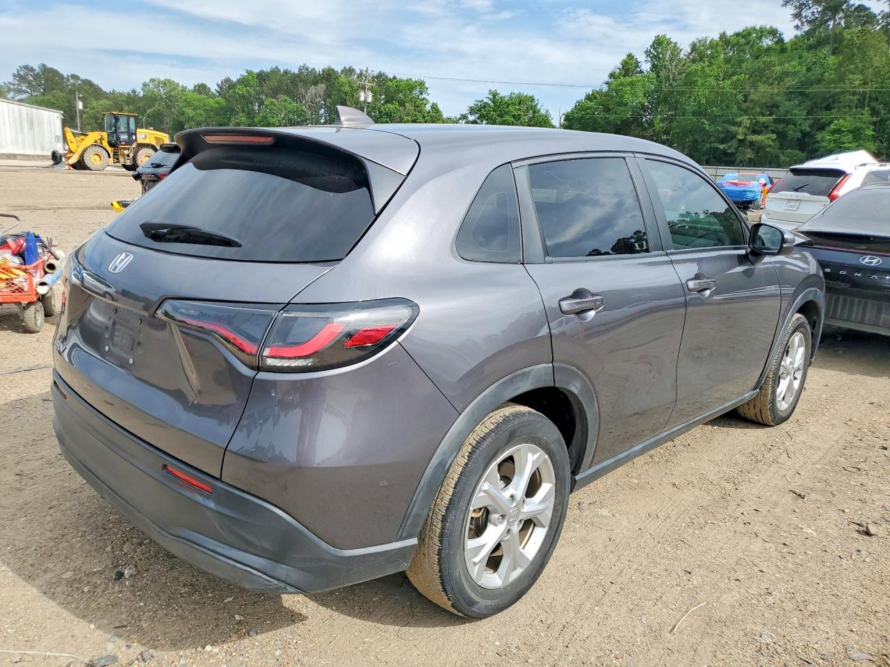 2023 Honda Hr-v Lx Gray vin: 3CZRZ1H34PM717830