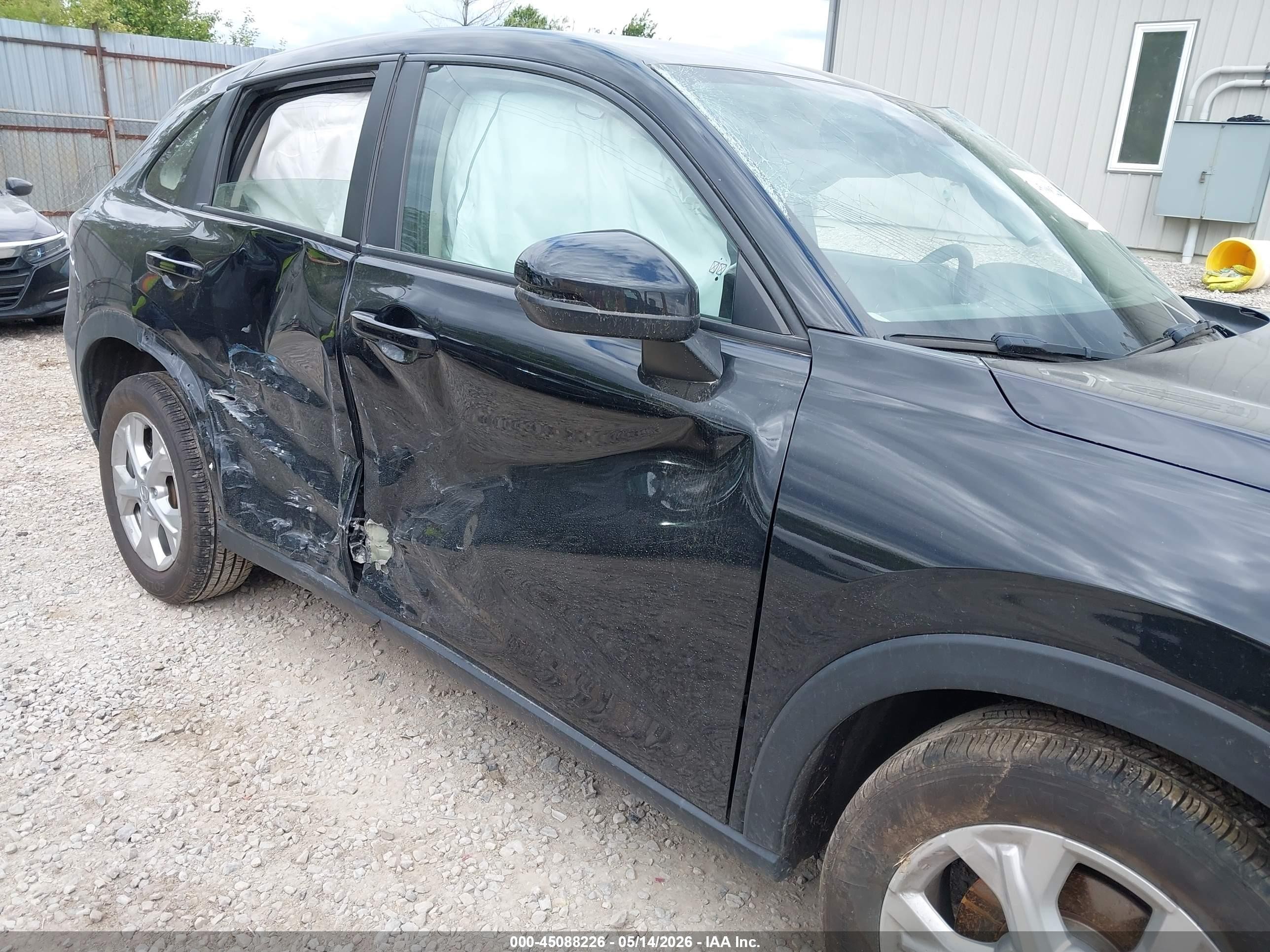 2023 Honda Hr-v 2wd Lx Black vin: 3CZRZ1H34PM723949